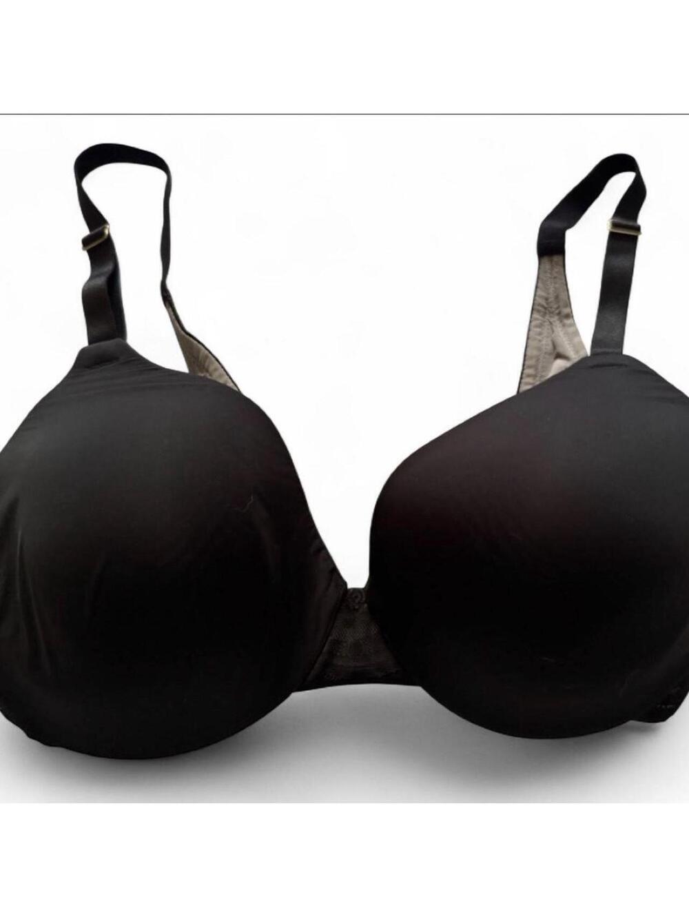 Black Maidenform Weightless Comfort Full Coverage T-Shirt Bra 38DD